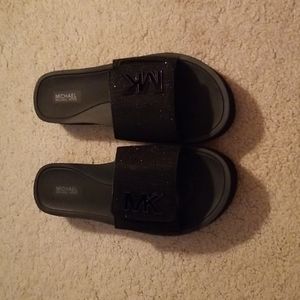 Michael Kors black sandals